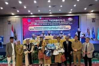 Wisuda Ke-19, Universitas Cahaya Bangsa Luluskan 294 Wisudawan