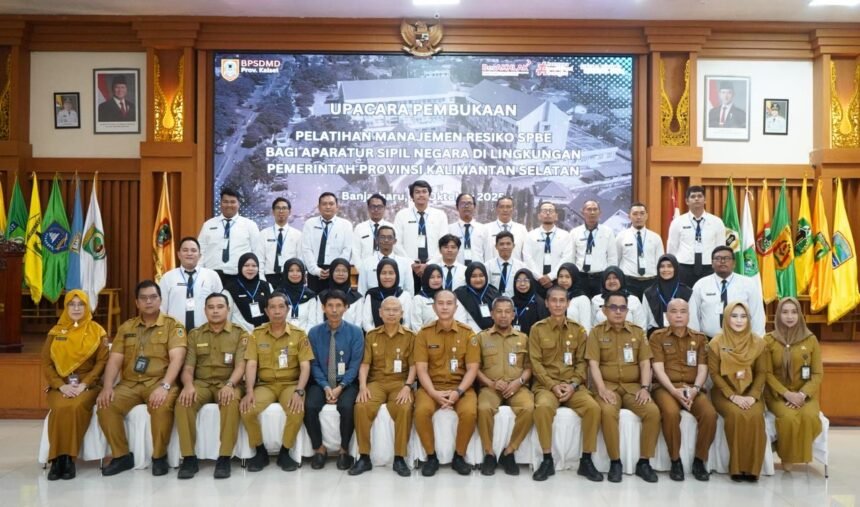 BPSDMD Kalsel Selenggarakan Pelatihan Manajemen Risiko SPBE, Dorong Penguatan Tata Kelola Pemerintahan Digital