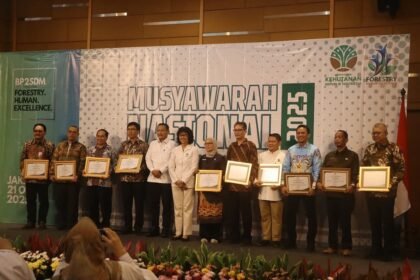 Dishut Kalsel Raih Peringkat 5 Nasional Penyelenggara Penyuluhan Kehutanan Terbaik 2025