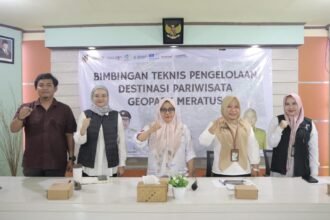 Dispar Kalsel Tingkatkan Kapasitas Pokdarwis Kampung Purun dalam Pengelolaan Geopark Meratus