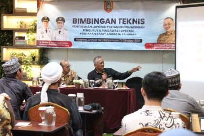 Pemprov Kalsel Tekankan Pentingnya Tata Kelola dan Transparansi Koperasi