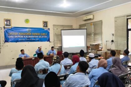 BKPRMI Kalsel Gelar Latihan Manajemen Dakwah, Cetak Kader Muda Qurani dan Berkarakter