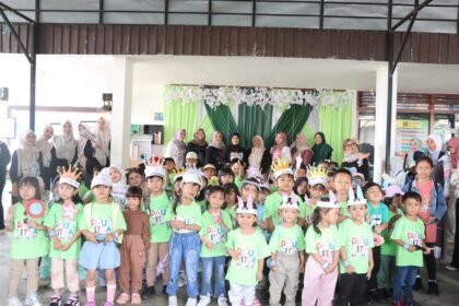 Rayakan HUT Ke-12, PAUD Citra Indonesia Gelar Family Fun Walk