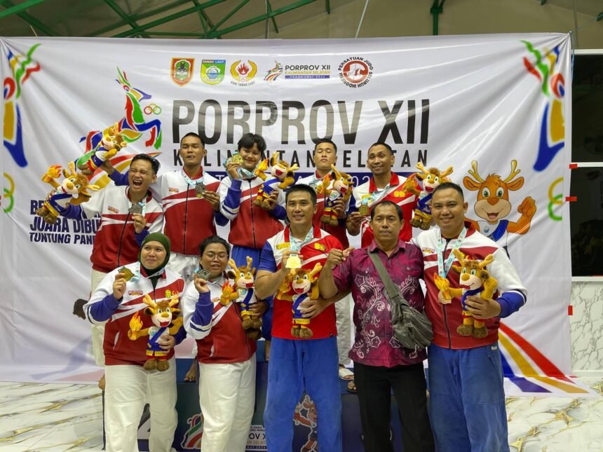 Empat Emas Membuka Jalan, Petarung Banjarmasin Siap Kunci Tahta Judo Porprov XII