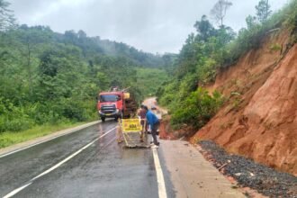 Pemprov Kalsel Gerak Cepat Tangani Longsor di Ruas Banjarbaru–Batulicin, Utamakan Keselamatan Pengguna Jalan