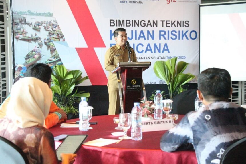 Pemprov Kalsel Dorong Penguatan Kajian Risiko Bencana untuk Pembangunan yang Tangguh dan Berkelanjutan