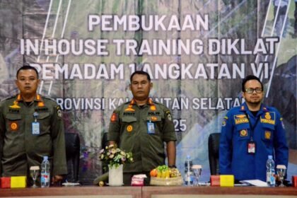 Diklat Kualifikasi Pemadam I, Satpol PP dan Damkar Kalsel Tingkatkan Kompetensi Petugas Hadapi Situasi Darurat