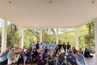 Dispar Kalsel Gelar Bimtek Pengelolaan Destinasi Wisata Geopark Meratus di Desa Tiwingan Lama