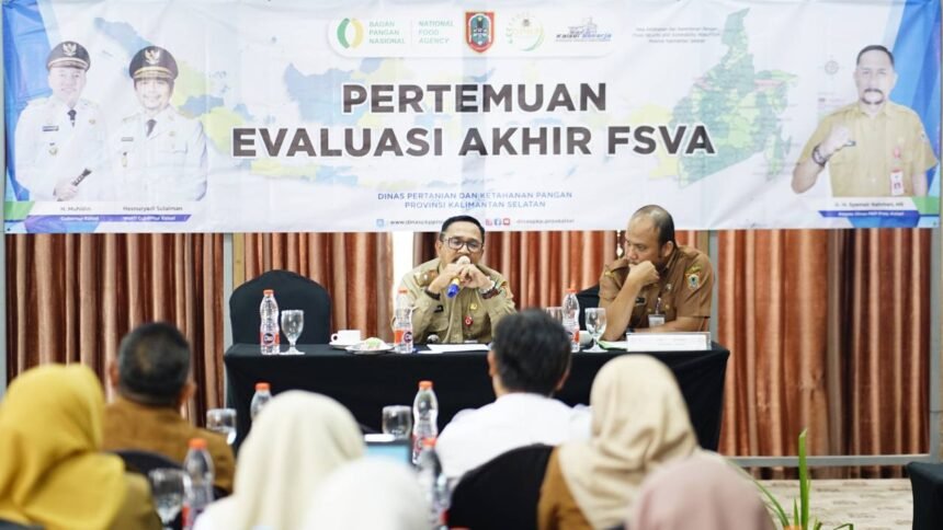 Pertemuan FSVA 2025, Pemprov Kalsel Perkuat Komitmen Ketahanan Pangan Daerah