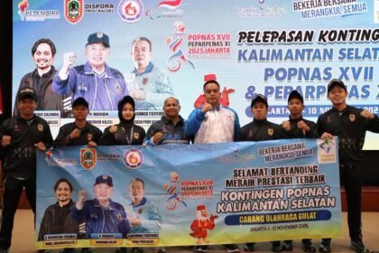 Tim Gulat POPNAS Kalsel Siap Berjuang Harumkan Nama Banua di Jakarta