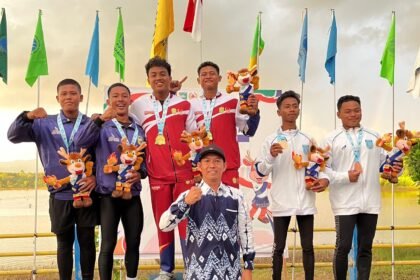 Cabor Dayung Kota Banjarmasin Sabet 23 Emas, Kunci Gelar Juara Umum Porprov XII Kalsel