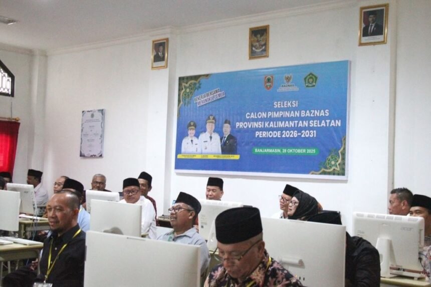 Sepuluh Peserta Seleksi Calon Pimpinan Baznas Kalsel Lolos Verifikasi dan Validasi