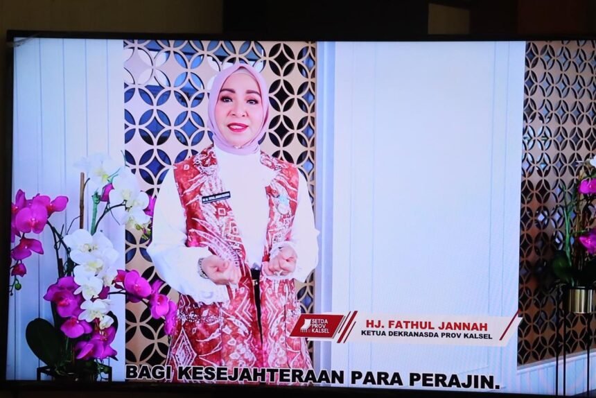 Dekranasda Kalsel Dorong Pengrajin Tingkatkan Inovasi dan Kolaborasi Daerah Melalui Workshop dan Rakorda