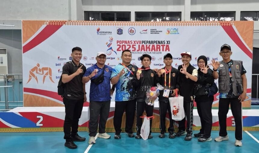 Gulat Kalsel Raih Emas dan Perunggu di Hari Pertama POPNAS XVII 2025