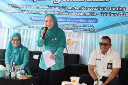 Gelar Berbagai Kegiatan Terpadu, TP PKK Provinsi Kalsel Berkomitmen Tingkatkan Kesejahteraan Keluarga