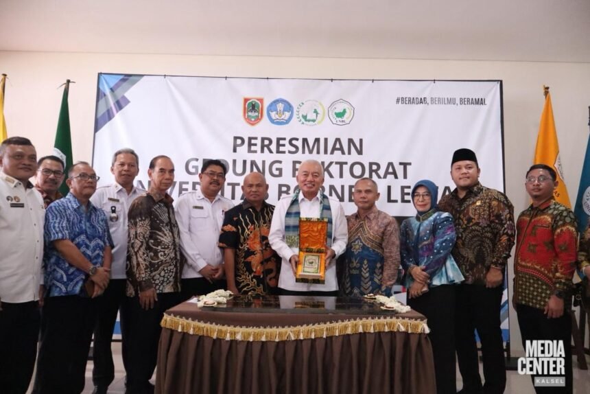 Gubernur Kalsel Resmikan Gedung Baru Rektorat Universitas Borneo Lestari