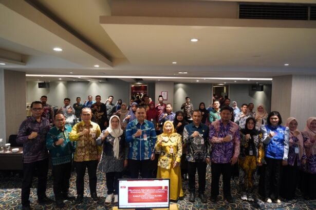 Pemkab Tanbu Gelar Pelatihan Penyusunan Laporan SPM, Dorong Penguatan Kualitas Pelayanan Publik