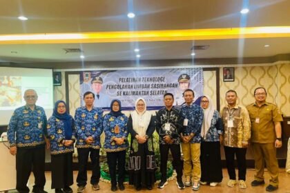 Disperin Kalsel Berikan Pelatihan Teknologi Pengolahan Limbah Sasirangan