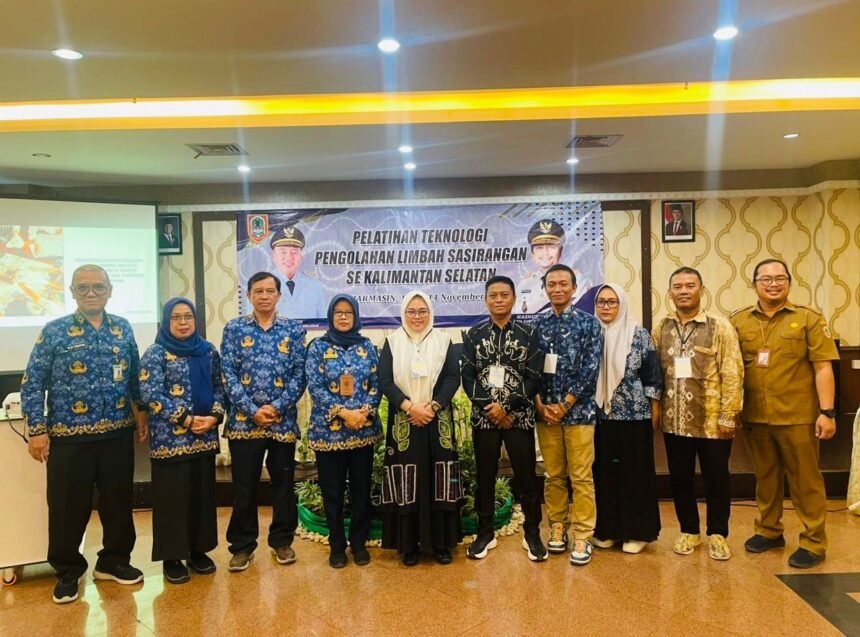 Disperin Kalsel Berikan Pelatihan Teknologi Pengolahan Limbah Sasirangan