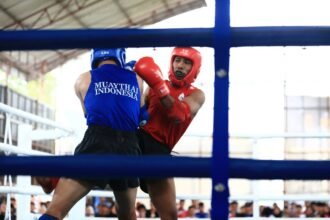 Sabet 8 Emas, Muaythai Banjarmasin Juara Umum Porprov Kalsel 2025