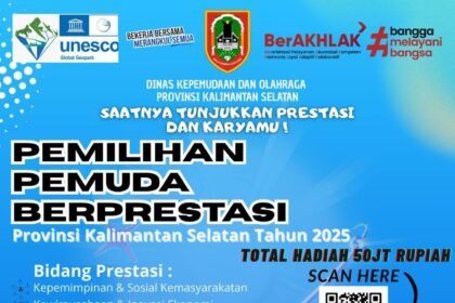 Seleksi Ketat, 112 Pemuda Kalsel Bersaing Rebut Gelar Pemuda Berprestasi 2025