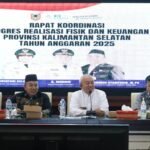 Pemprov Kalsel Gelar Rakor Percepatan Realisasi APBD 2025, Gubernur Tegaskan Komitmen Peningkatan Serapan Anggaran