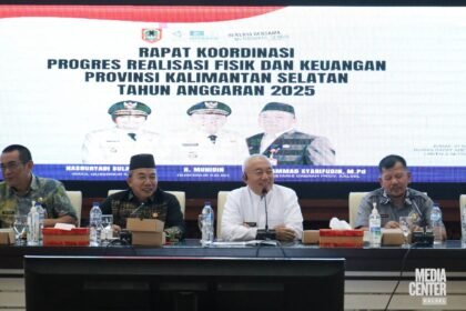 Pemprov Kalsel Gelar Rakor Percepatan Realisasi APBD 2025, Gubernur Tegaskan Komitmen Peningkatan Serapan Anggaran