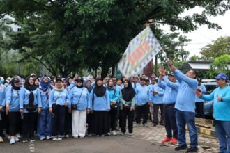 RSUD Ulin Banjarmasin Gelar Jalan Sehat Semarakkan HKN ke-61, Libatkan Ratusan Pegawai