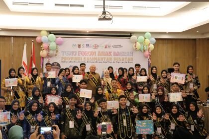 Temu Forum Anak Daerah 2025, Gubernur Muhidin Dorong Penguatan Peran Anak sebagai Pelopor dan Pelapor