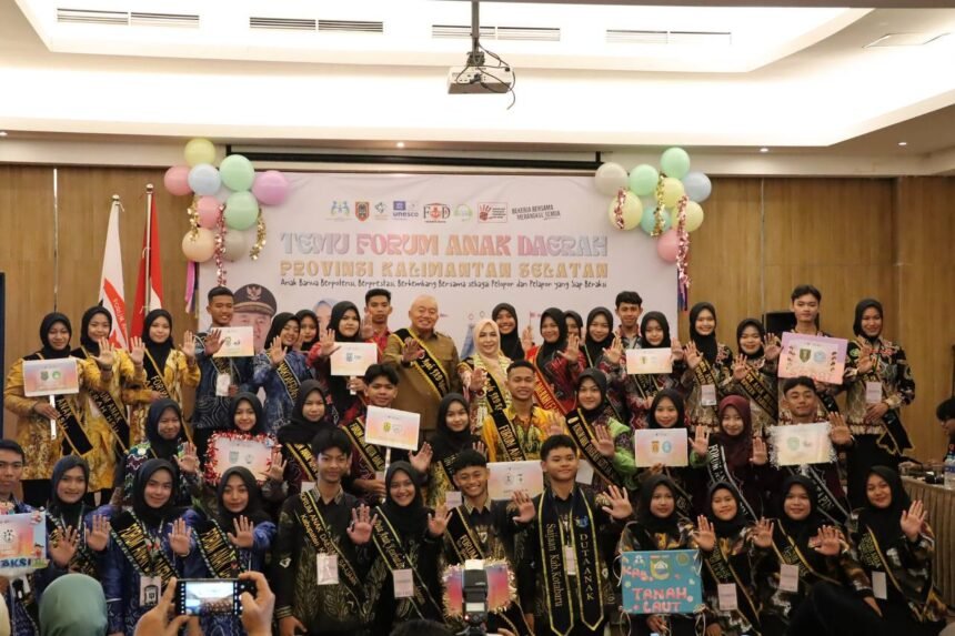 Temu Forum Anak Daerah 2025, Gubernur Muhidin Dorong Penguatan Peran Anak sebagai Pelopor dan Pelapor