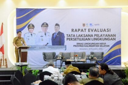 Pentingnya Jaga Kelestarian dan Keberlanjutan, DLH Kalsel Gelar Rapat Evaluasi Tata Laksana Pelayanan Persetujuan Lingkungan