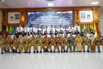 Pemprov Kalsel Buka Pelatihan Implementasi Core Value BerAKHLAK dan Penguatan SAKIP Angkatan II