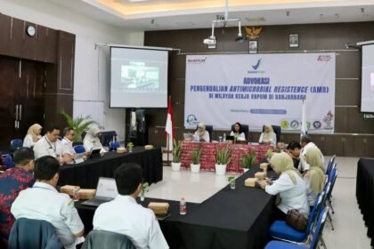BBPOM Banjarbaru Ajak Lintas Sektor Perkuat Komitmen Pengendalian Antimicrobial Resistance