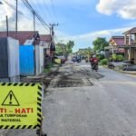 Sambut Nataru dan Haul Guru Sekumpul, Pemprov Kalsel Rehabilitasi Ruas Jalan Martapura Lama