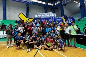 Kejurnas Tenis Meja Kalsel 2025: Dominasi Atlet Jawa dan Sumatera, Daftar Juara Dirilis