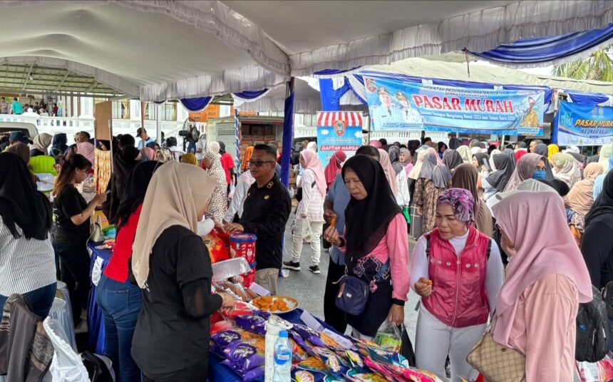Ribuan Paket Sembako Disiapkan pada Pasar Murah Pemprov Kalsel di Mahligai Pancasila
