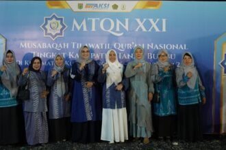 Ketua TP PKK Tanbu Hadiri Pembukaan MTQN Ke-21: Jadikan Al-Qur’an Cahaya Penerang Kehidupan