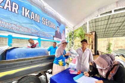 Dislutkan Kalsel Berpartisipasi Pada Kegiatan Pasar Murah, Wujud Dukung Stabilitas Pangan dan Peningkatan Konsumsi Ikan di Masyarakat