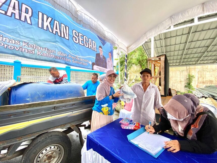 Dislutkan Kalsel Berpartisipasi Pada Kegiatan Pasar Murah, Wujud Dukung Stabilitas Pangan dan Peningkatan Konsumsi Ikan di Masyarakat