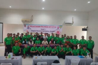 Peningkatan Kompetensi Pelatih, PASI Kalsel Selenggarakan Pelatihan Level 1 Nasional