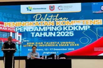 Perkuat Kualitas SDM Koperasi, Kadis Koperasi dan UKM Kalsel Buka Pelatihan Peningkatan Kompetensi Pendamping Koperasi Merah Putih