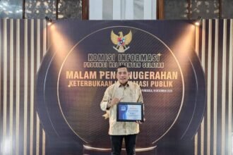 Dislutkan Kalsel Raih Penghargaan Kategori Informatif pada Anugerah Keterbukaan Informasi Publik Tahun 2025