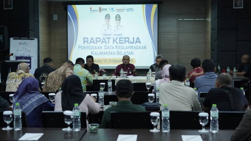 Dispora Kalsel Perkuat Sinergi Pembinaan Prestasi Lewat Rakor Keolahragaan