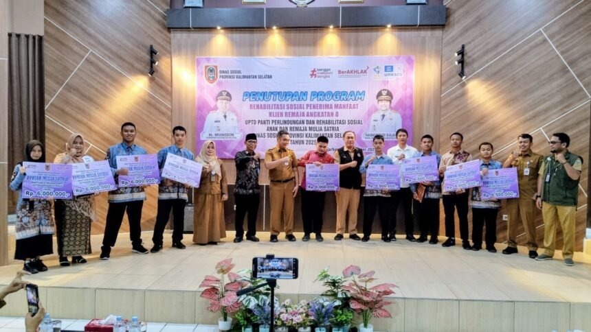 Program Rehabilitasi Sosial Angkatan VII Resmi Ditutup, Puluhan Klien Anak dan Remaja PPRSAR Mulia Satria Kembali ke Masyarakat