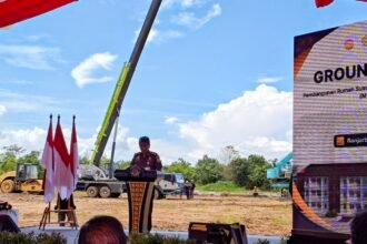 Groundbreaking Rusun Pegawai Kejati Kalsel, Ditarget Rampung 10 Bulan