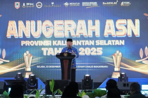 Gubernur Kalsel: Anugerah ASN Jadi Pendorong Profesionalisme Birokrasi