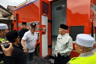 Menjelang Momen 5 Rajab, Gubernur Kalsel Tinjau Fasilitas Toilet Bantuan Pusat di Posko Fajar Harapan