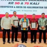 Gubernur Kalsel Apresiasi Relawan Donor Darah Sukarela, 455 Pendonor Terima Penghargaan