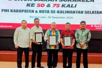 Gubernur Kalsel Apresiasi Relawan Donor Darah Sukarela, 455 Pendonor Terima Penghargaan