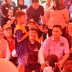 Mensos RI Tinjau Lokasi Banjir di Desa Keramat, Kabupaten Banjar